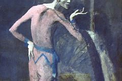 Pablo Picasso 1904-5 The Actor - New York Metropolitan Museum Of Art